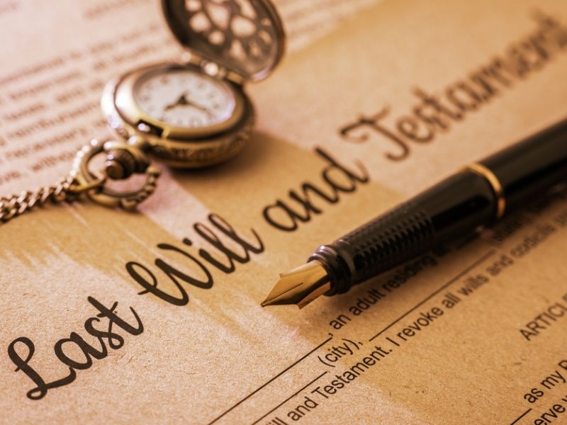 last will and testament
