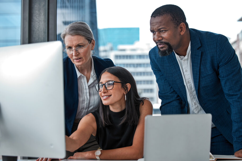 Group of employees