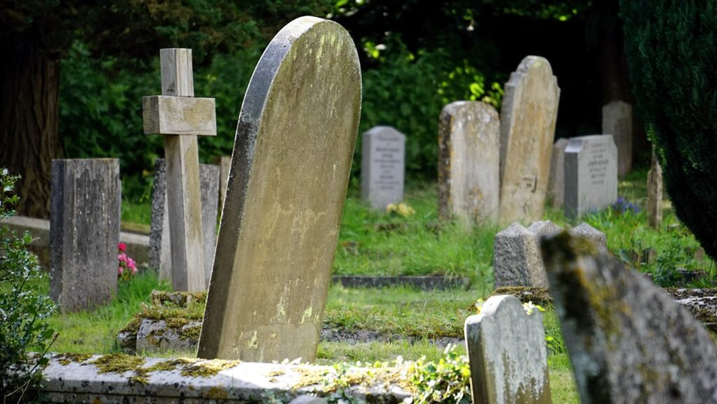 Photo by Mike Bird: https://www.pexels.com/photo/close-up-photography-of-concrete-tombstones-116909/