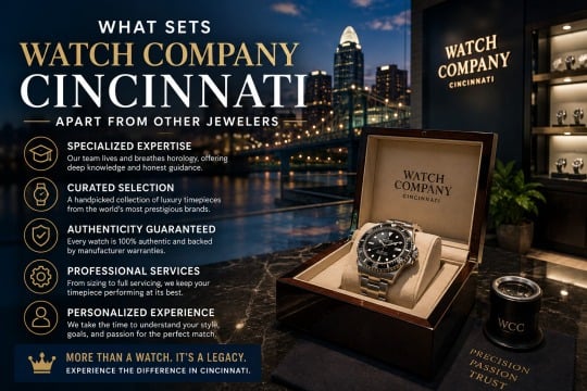 What Sets Watch Company Cincinnati Apart From Other Jewelers