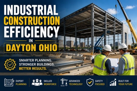 Industrial Construction Efficiency in Dayton Ohio